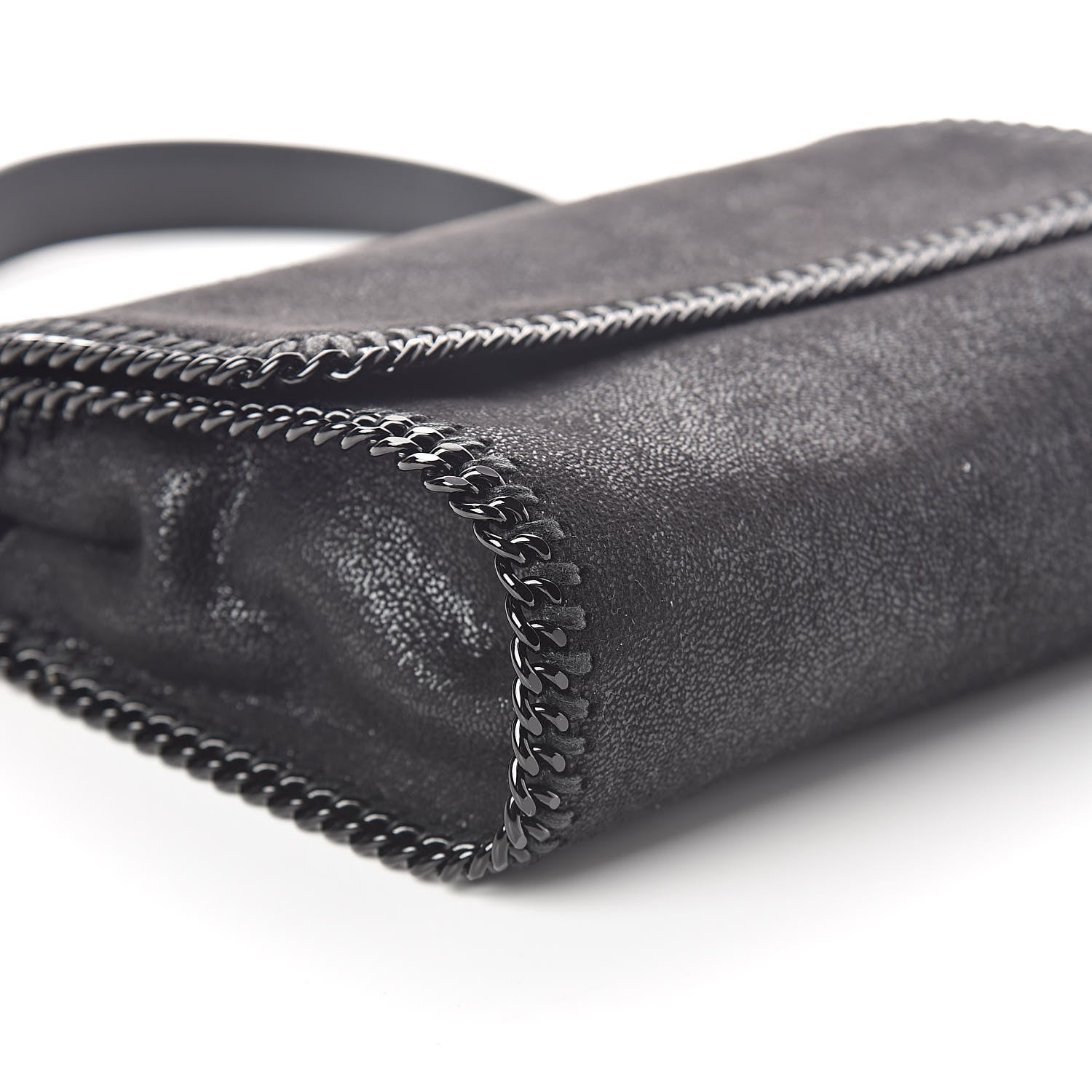 Stella McCartney Shaggy Deer Falabella Messenger Black 8 of 9