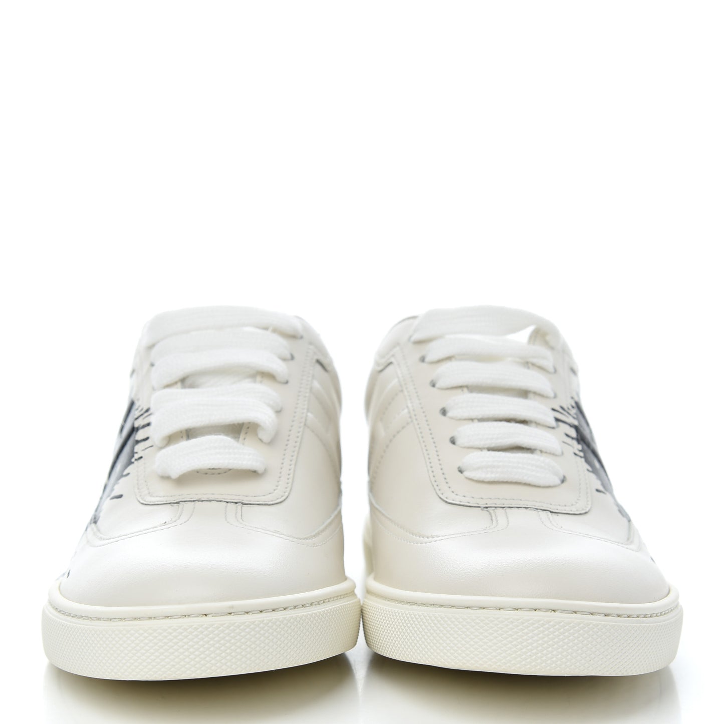 Swift Printed Peinture Fraiche Quicker Sneakers 37.5 White Black