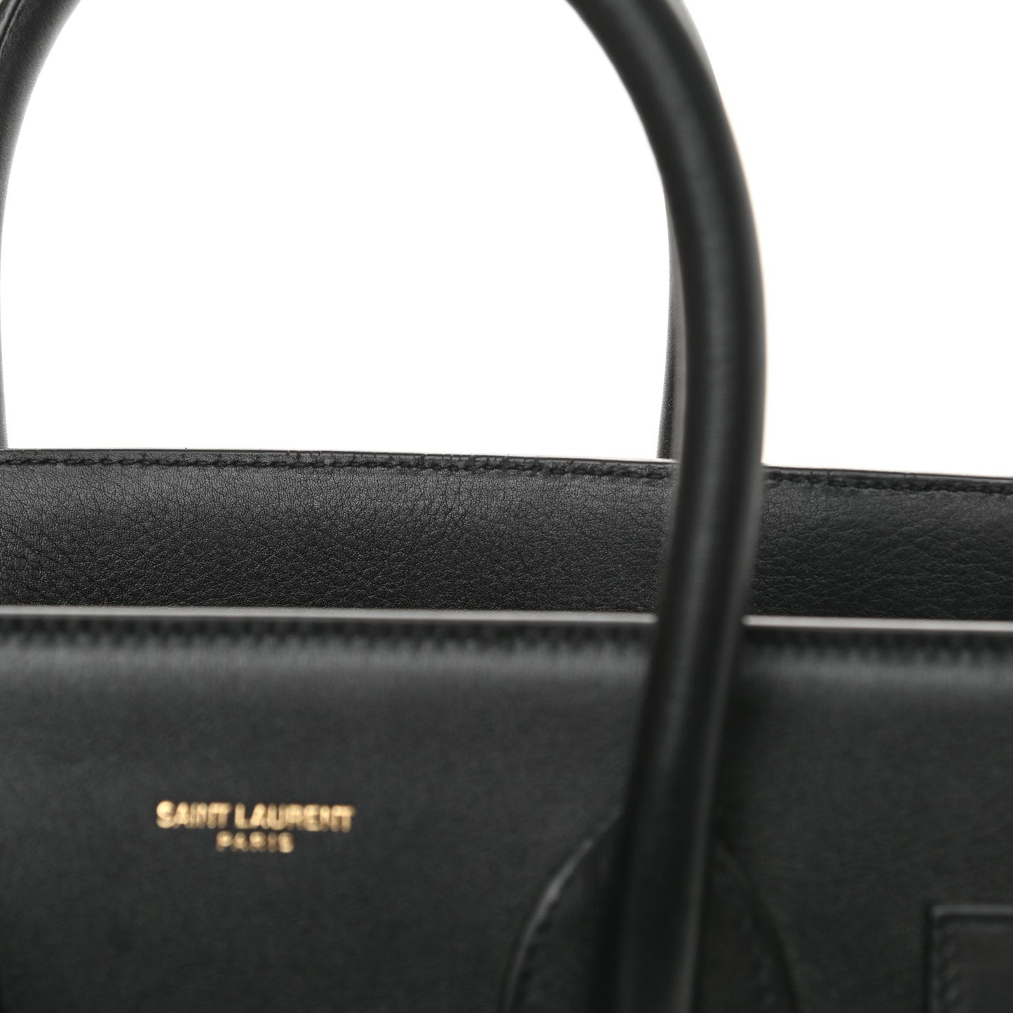 Calfskin Small Sac De Jour Black