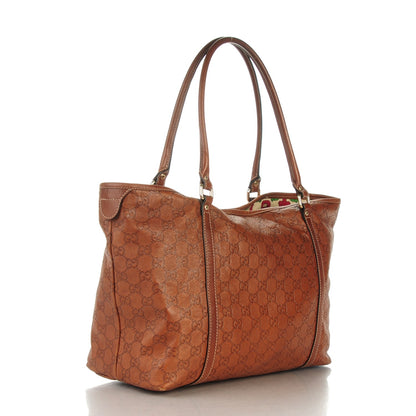 Gucci Guccissima Medium Joy Tote Brown 3 of 9