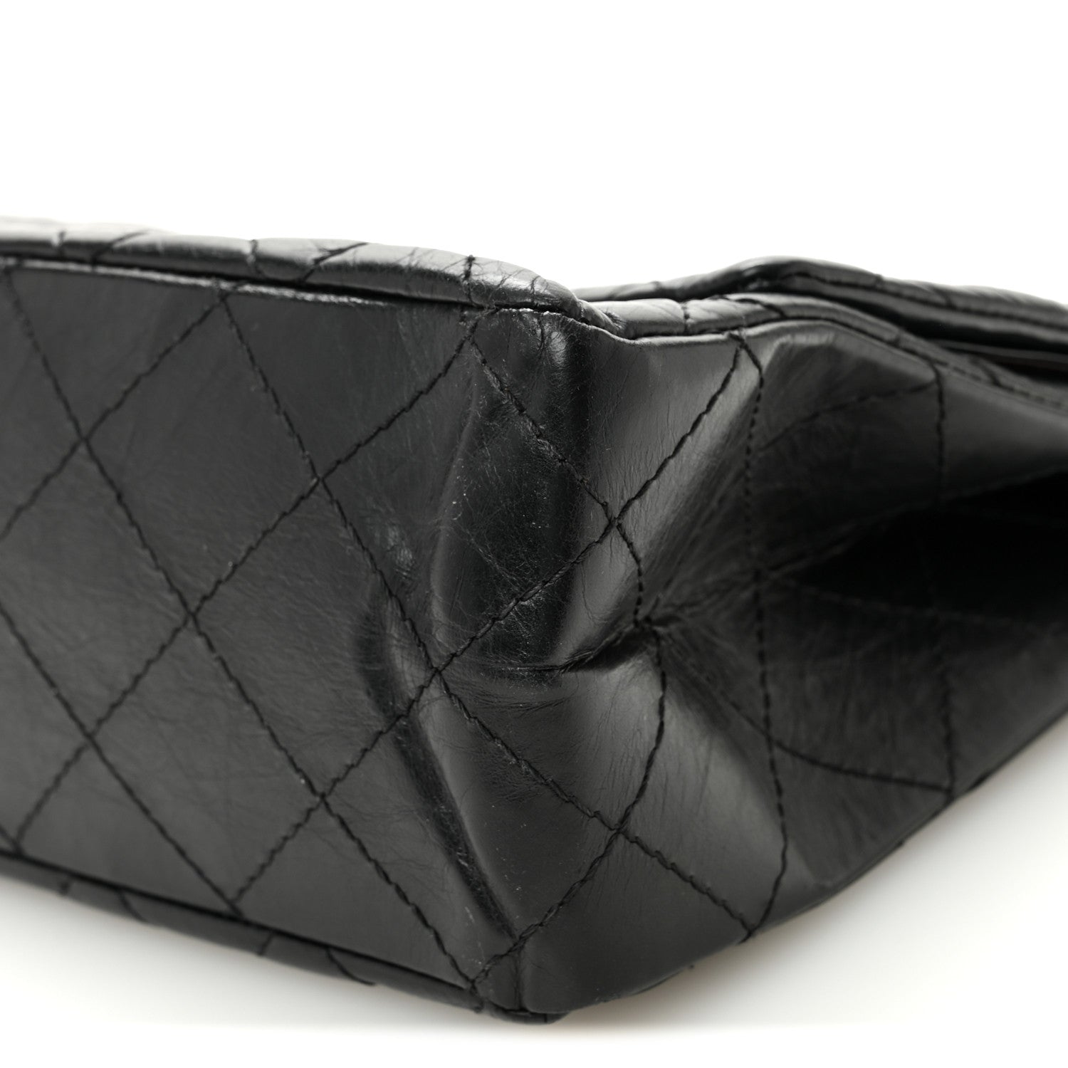 Chanel Aged Calfskin Quilted 2.55 Reissue 227 Flap Black 10 of 10