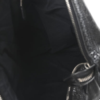 Balenciaga Agneau Giant Brogues Hardware Day Hobo Black 5 of 10
