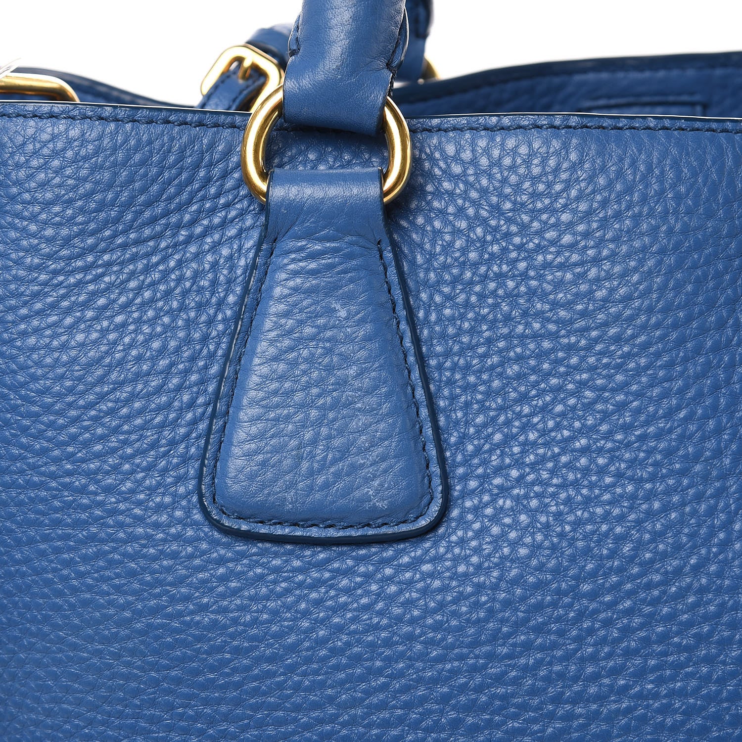 Prada Vitello Daino Tote Cobalto 13 of 21