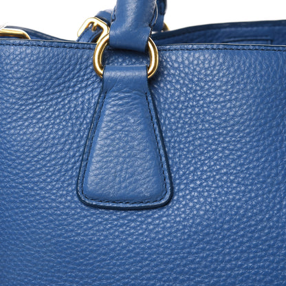 Prada Vitello Daino Tote Cobalto 13 of 21