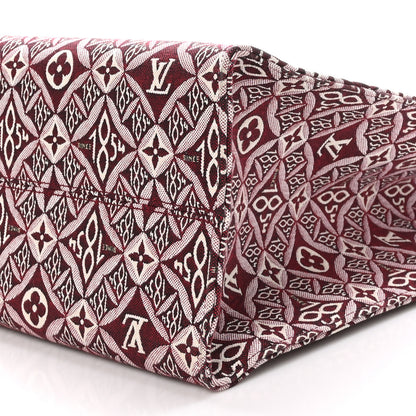 Louis Vuitton Jacquard Since 1854 Onthego GM Bourdeaux 9 of 9