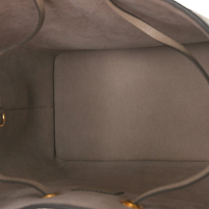 Louis Vuitton Empreinte Monogram Giant Neonoe MM Tourterelle Creme 6 of 8