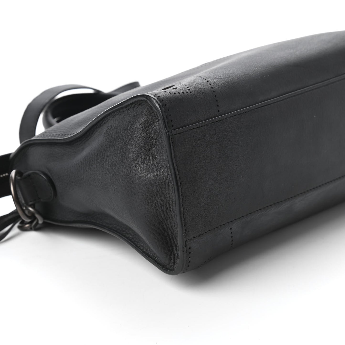 Veau Soyeux Perforated Blackout Hardware S City Black