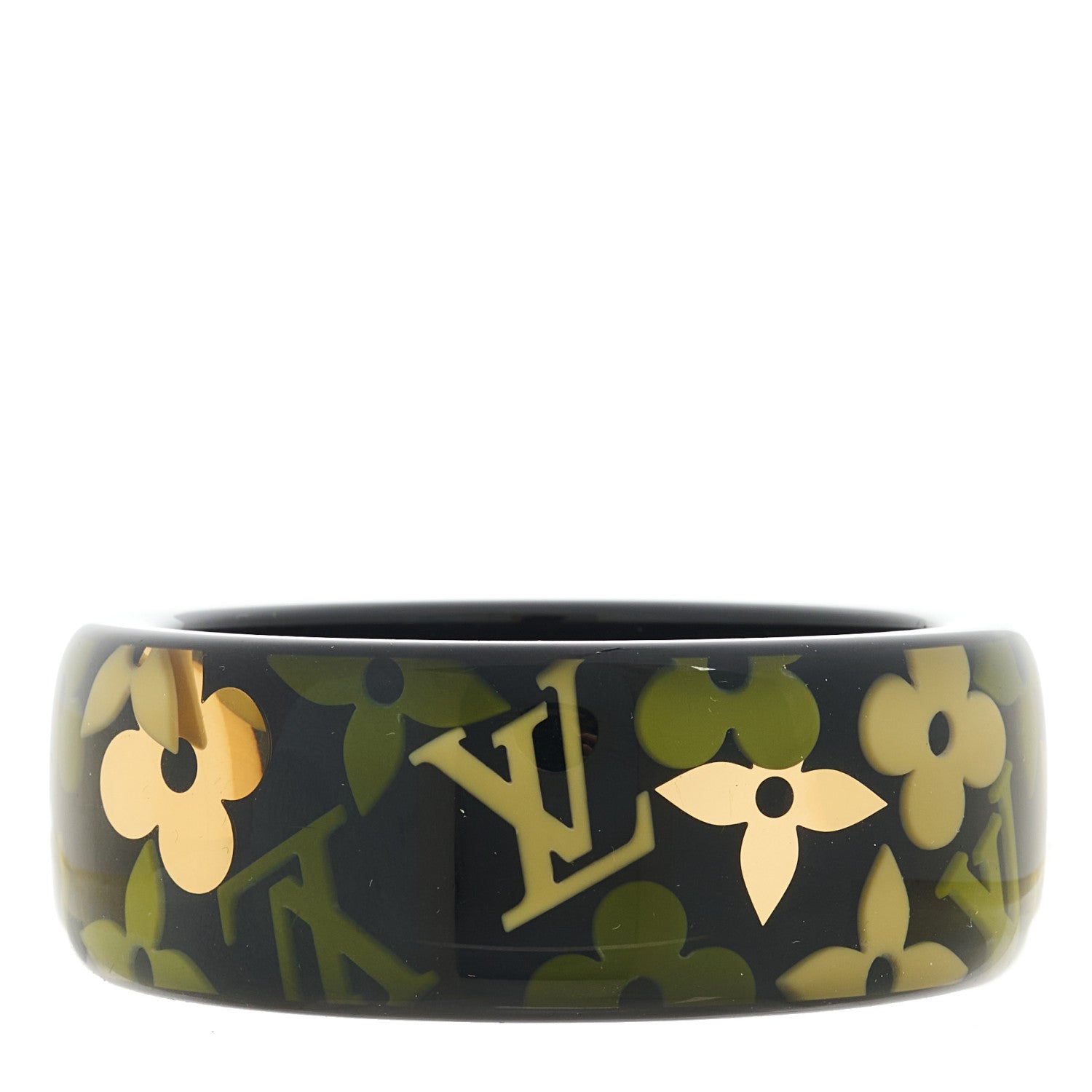 Louis Vuitton Resin Monogram Farandole Bracelet Green 1 of 3
