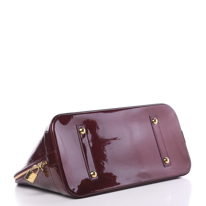 Louis Vuitton Vernis Alma GM Rouge Fauviste 3 of 10