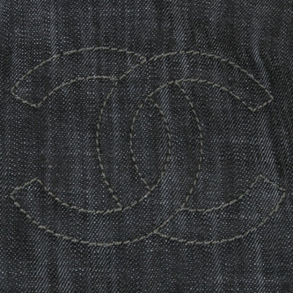 Chanel Denim Quilted Stretch Spirit Messenger Bag 5 of 16