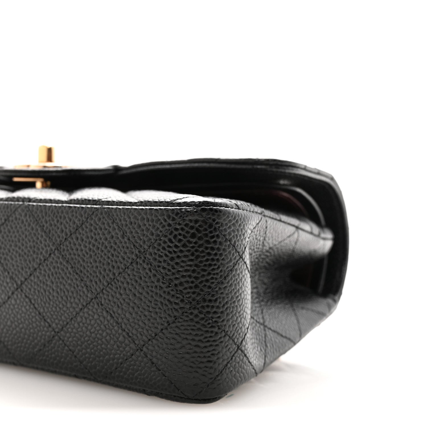 Chanel Caviar Quilted Small Double Flap Black 10 of 11