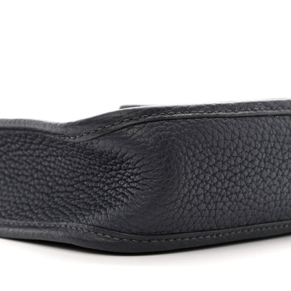 Hermes Taurillon Clemence Evelyne TPM Bleu Nuit 9 of 10