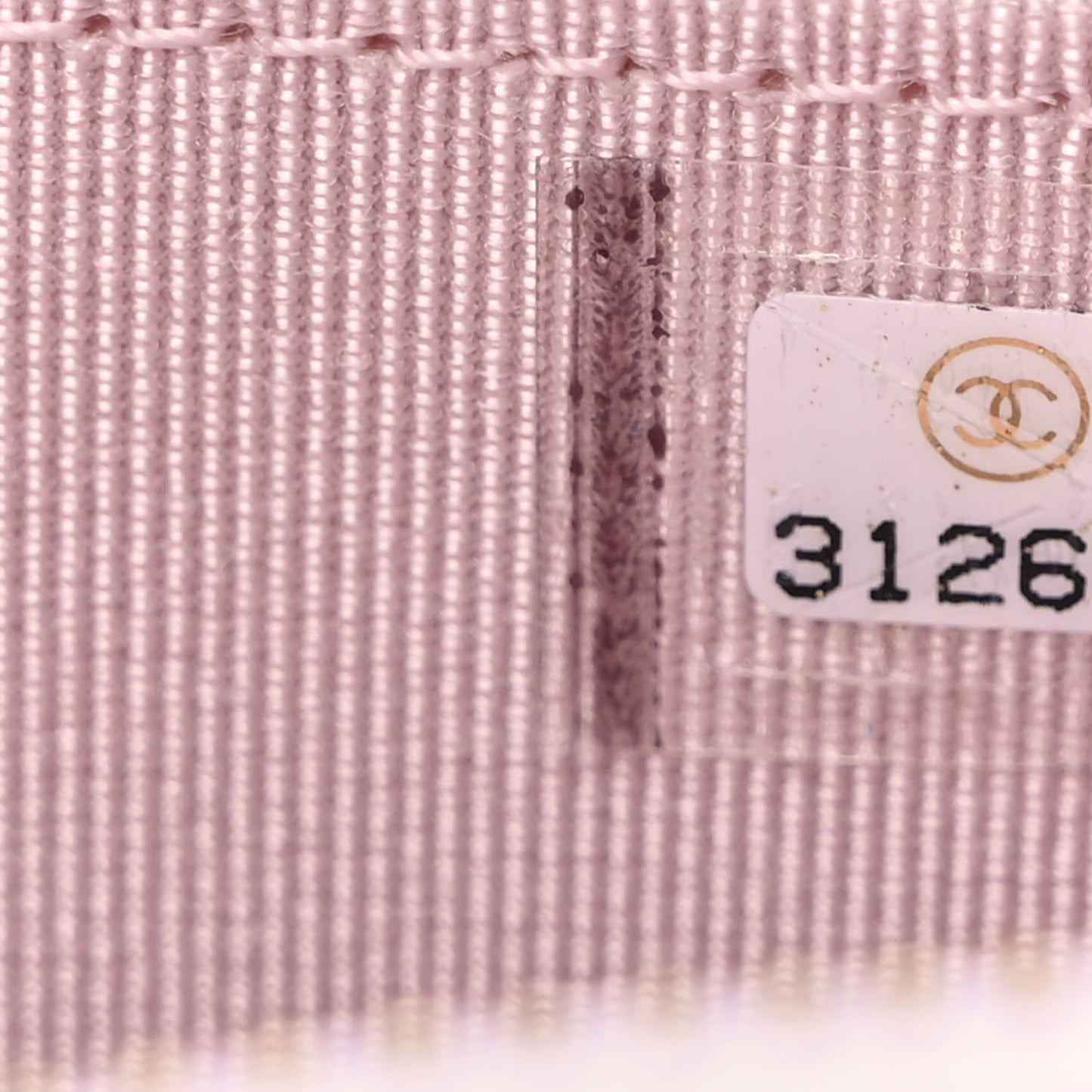 Caviar Quilted Zip Coin Purse Light Pink