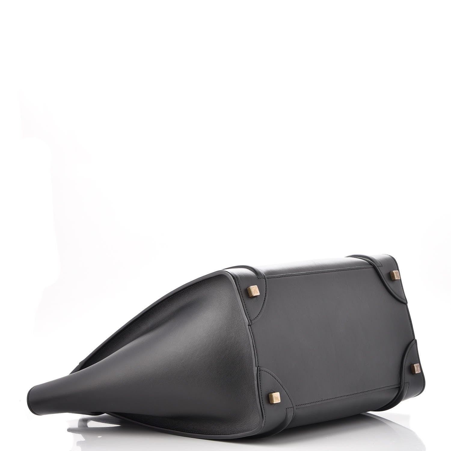 Celine Smooth Calfskin Mini Luggage Black 4 of 7