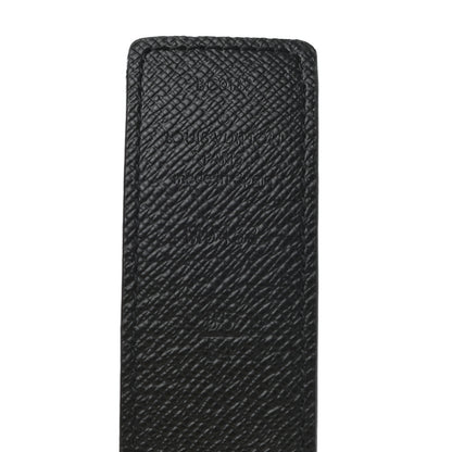 Louis Vuitton Calfskin Monogram 30mm LV Initiales Reversible Belt 85 34 Black 7 of 7