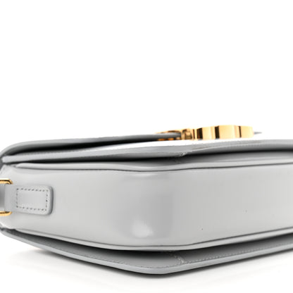 Celine Shiny Calfskin Teen Triomphe Pearl Blue 9 of 11