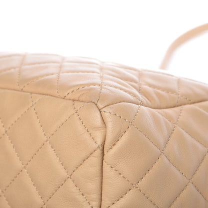 Chanel Lambskin Quilted Small CC Chain Bucket Bag Beige 12 of 13