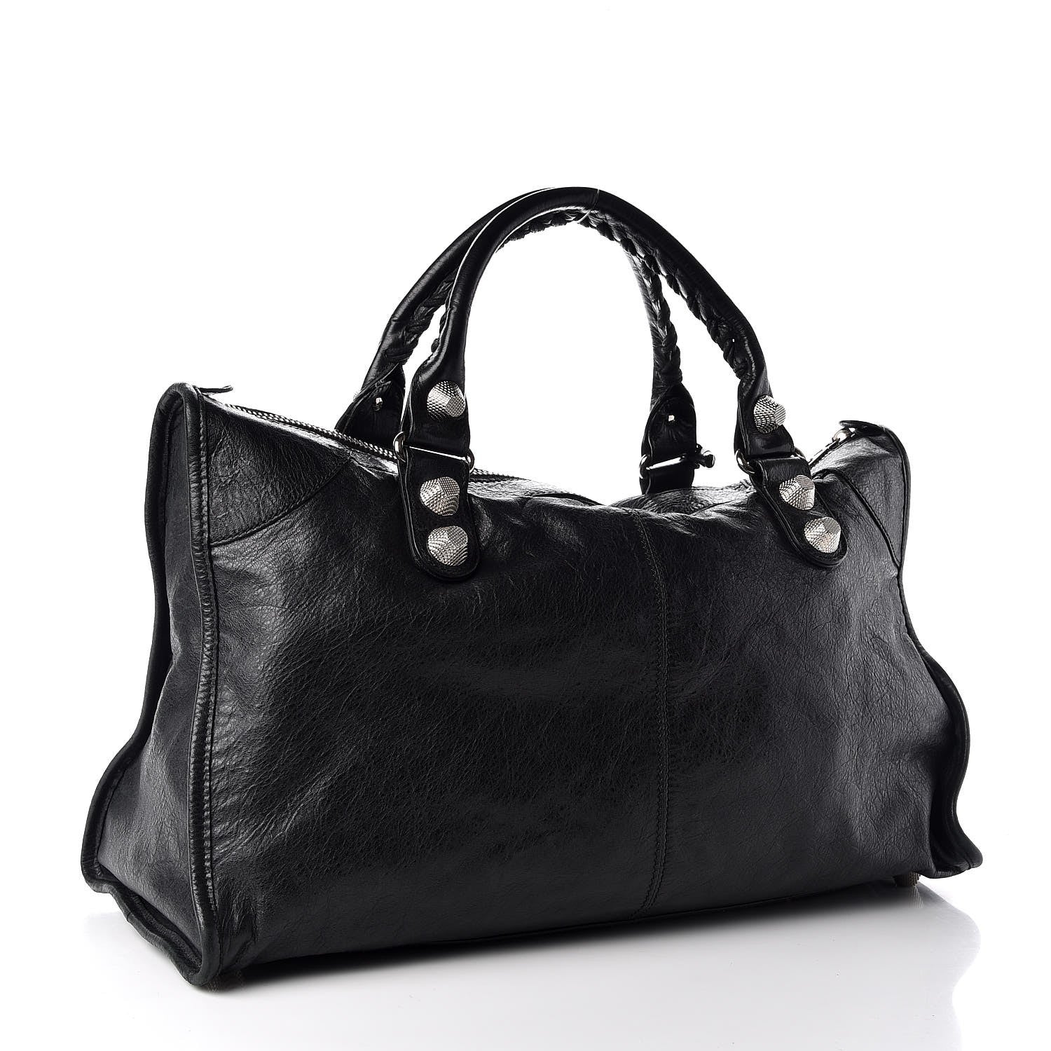 Balenciaga Agneau Giant 21 Silver Hardware Work Black 2 of 10