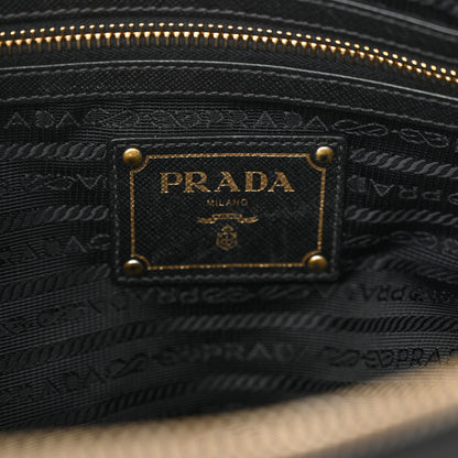 Prada Saffiano Tessuto Nylon Satchel Black 6 of 12