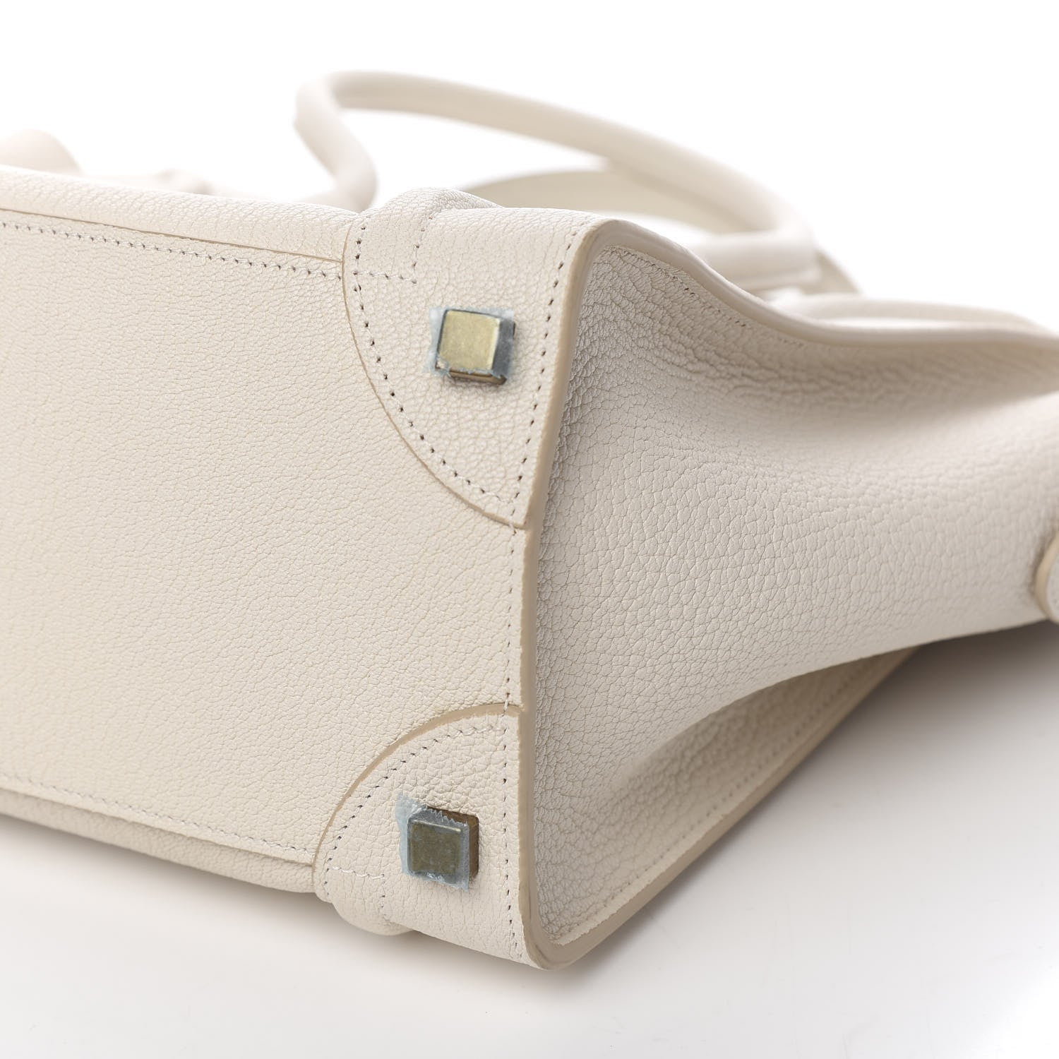 Celine Goatskin Micro Luggage White 10 of 11