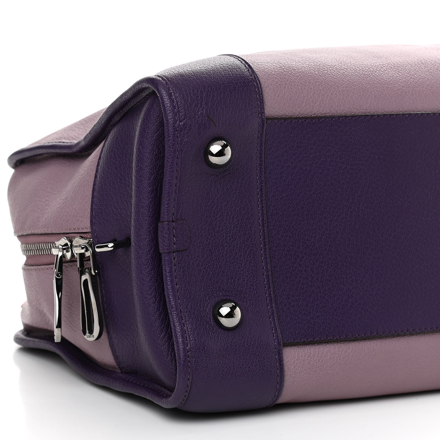 Loewe Goatskin Amazona 36 Purple 8 of 10