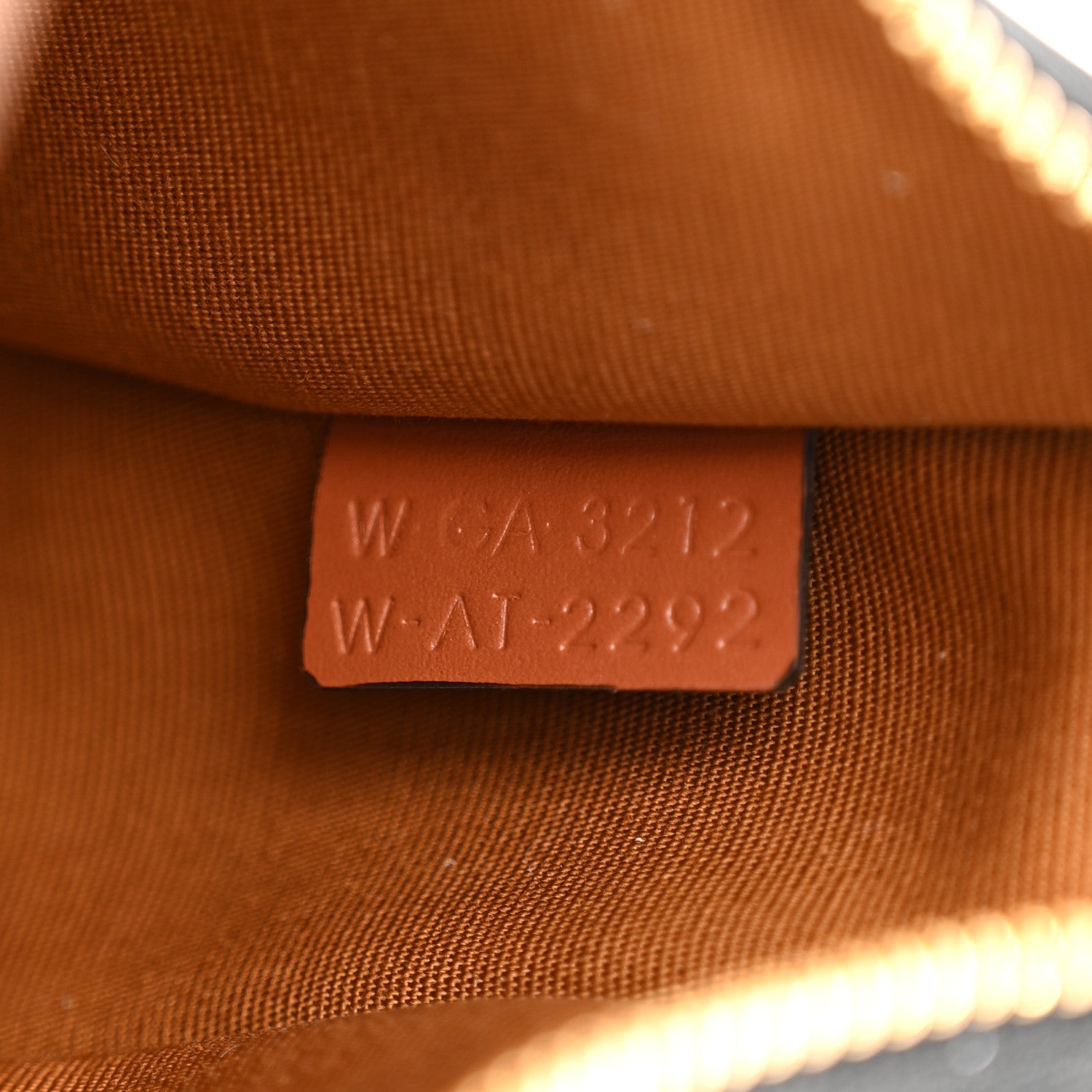 Celine Triomphe Canvas Calfskin Ava Shoulder Bag Tan 7 of 10