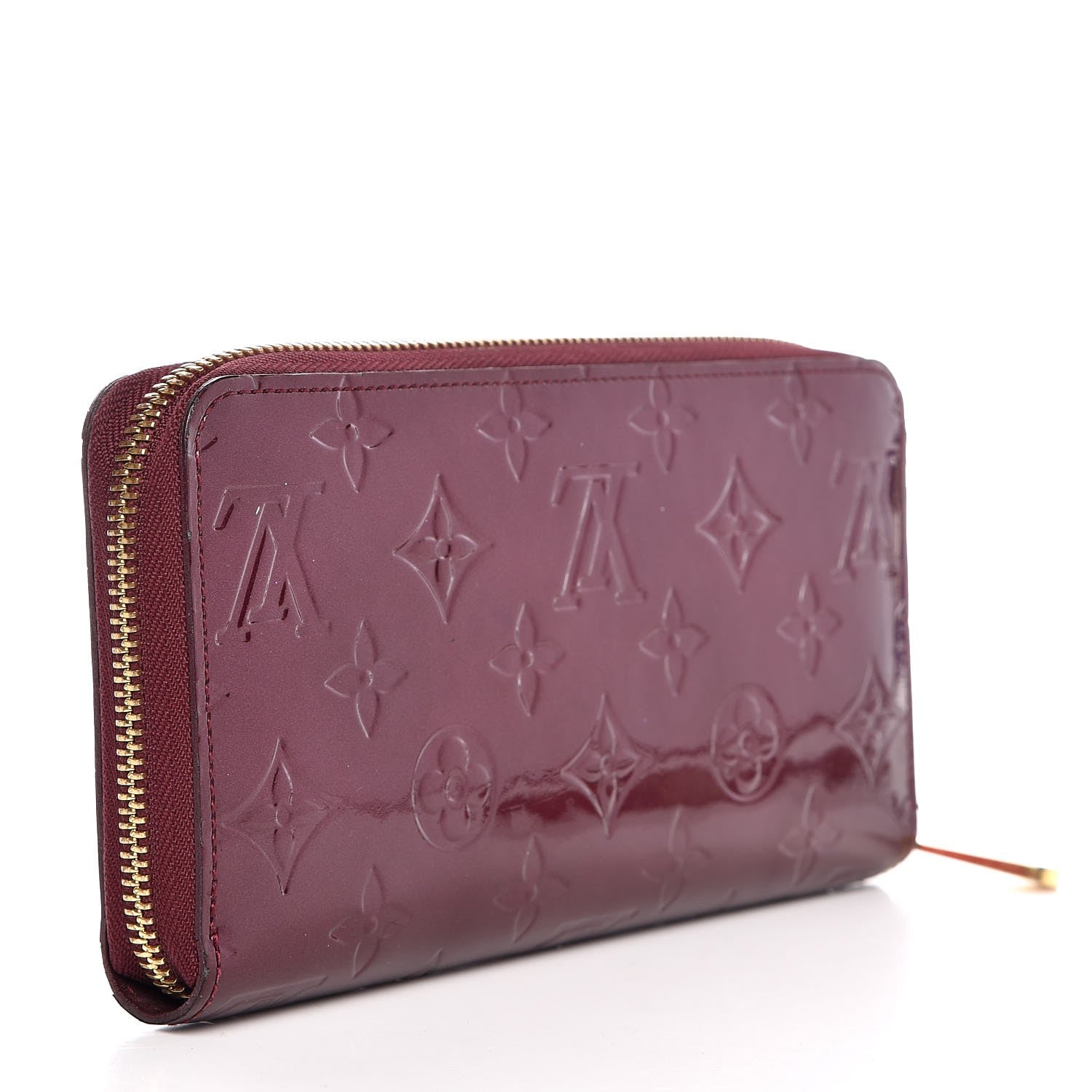 Louis Vuitton Vernis Zippy Wallet Rouge Fauviste 3 of 8