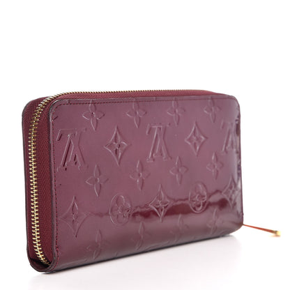 Louis Vuitton Vernis Zippy Wallet Rouge Fauviste 3 of 8