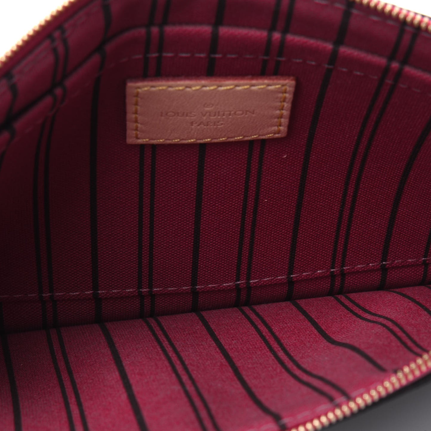 Monogram Neverfull MM GM Pochette Pivoine