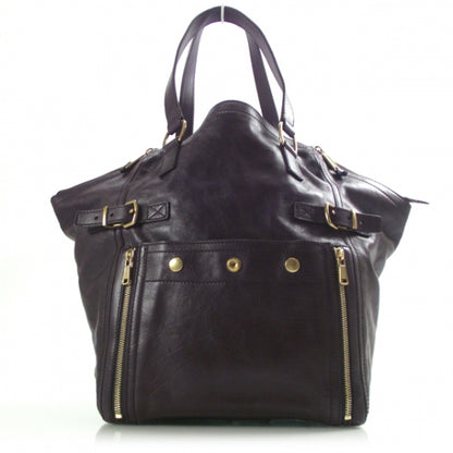 Saint Laurent Leather Downtown Tote Violet 1 of 11
