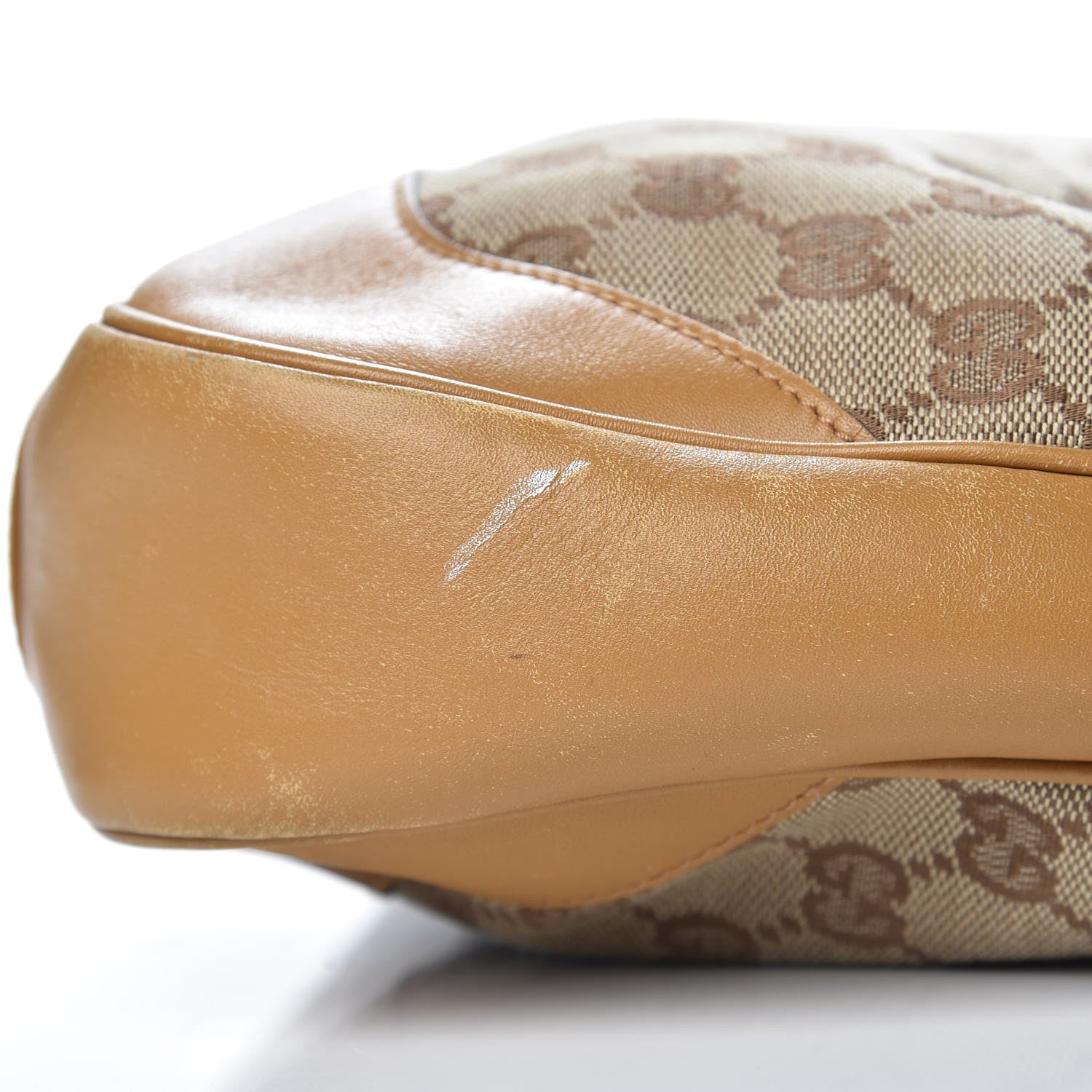 Gucci Monogram Bamboo Top Handle Bag Tan 12 of 12