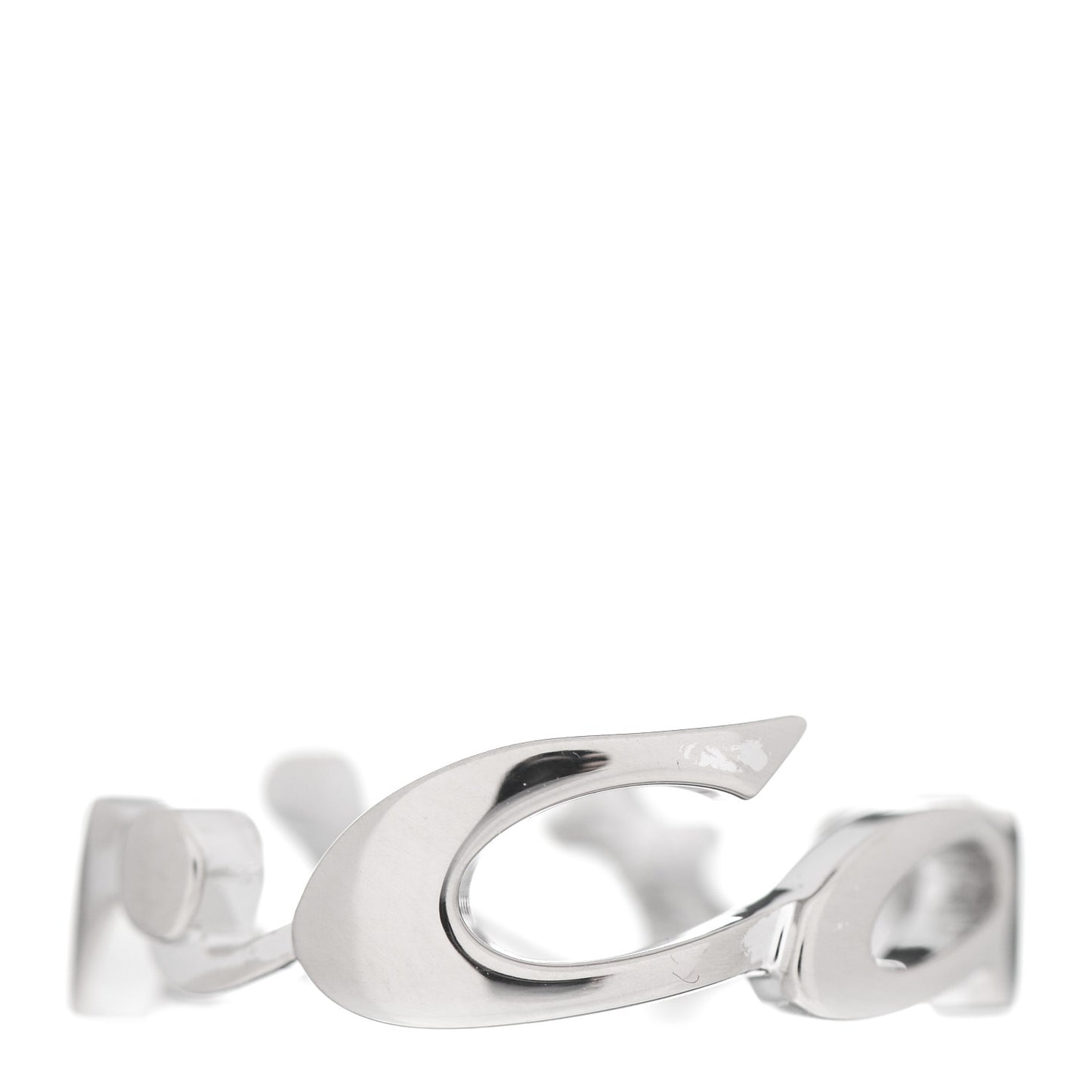 18K White Gold Signature Ring 50 5.25