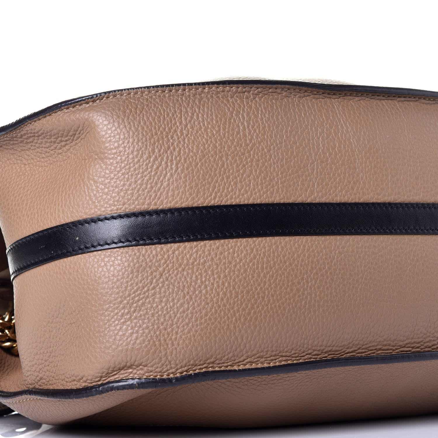 Chloe Grained Calfskin Hayley Double Carry Satchel Nut 8 of 9