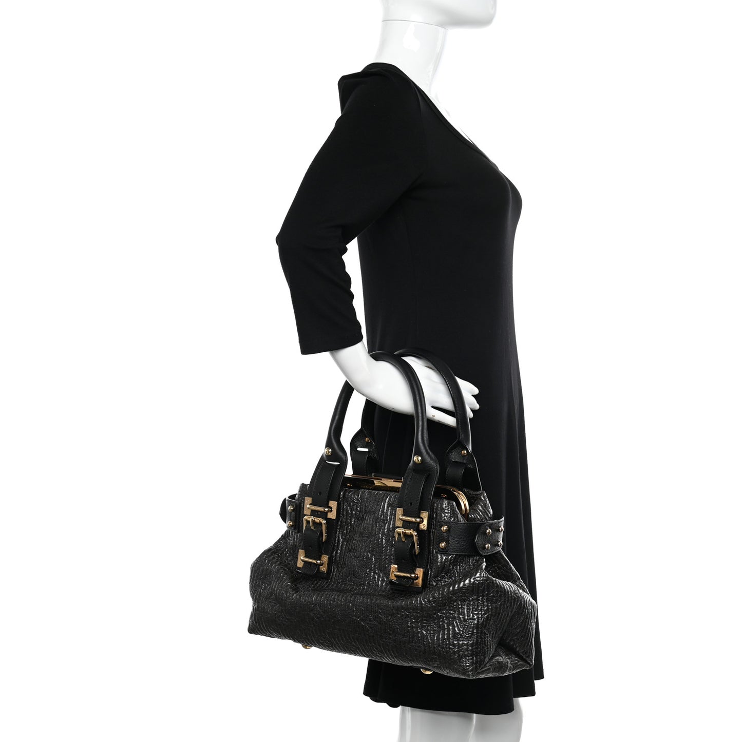 Monogram Motard Biker Black