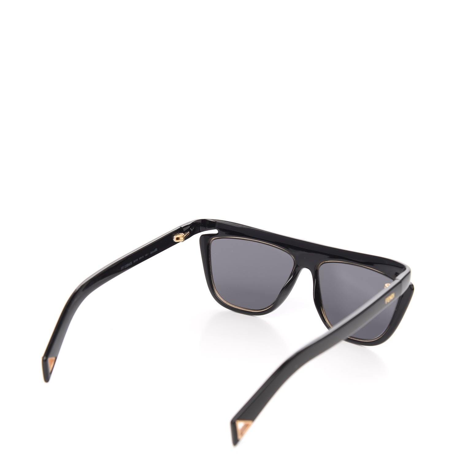 Fendi Acetate Sunglasses FF 0384/S Black 4 of 7