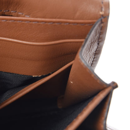 Burberry Grainy Calfskin House Check Continental Wallet Tan 8 of 8