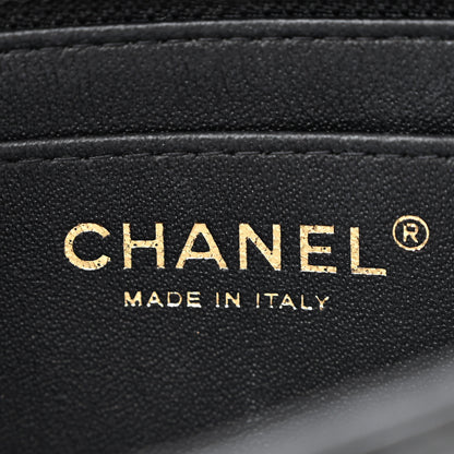 Chanel Lambskin Quilted Mini Rectangular Flap Black 6 of 12