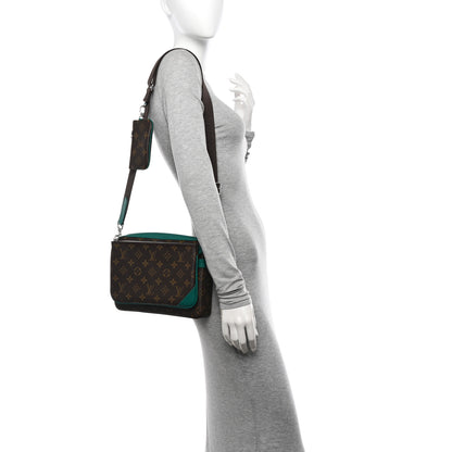 Louis Vuitton Monogram Macassar Trio Messenger Borneo Green 2 of 10