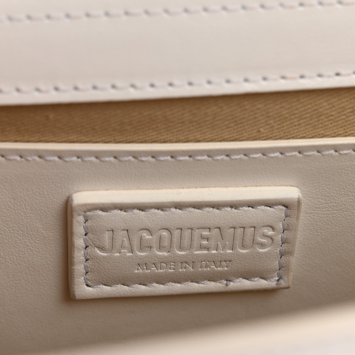 Jacquemus Smooth Calfskin Le Bambino White 6 of 15