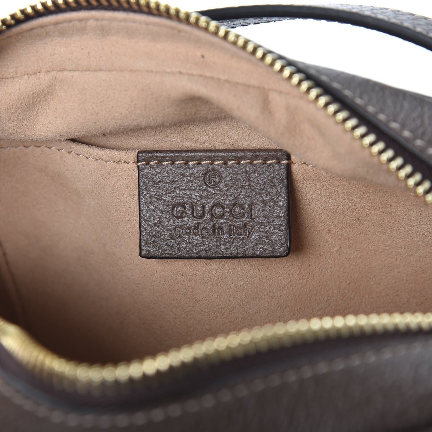 Gucci GG Supreme Monogram Web Mini Ophidia Shoulder Bag Brown 7 of 10