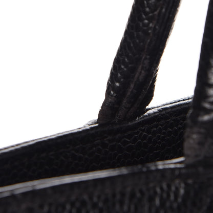 Chanel Caviar Quilted Medallion Tote Black 11 of 19