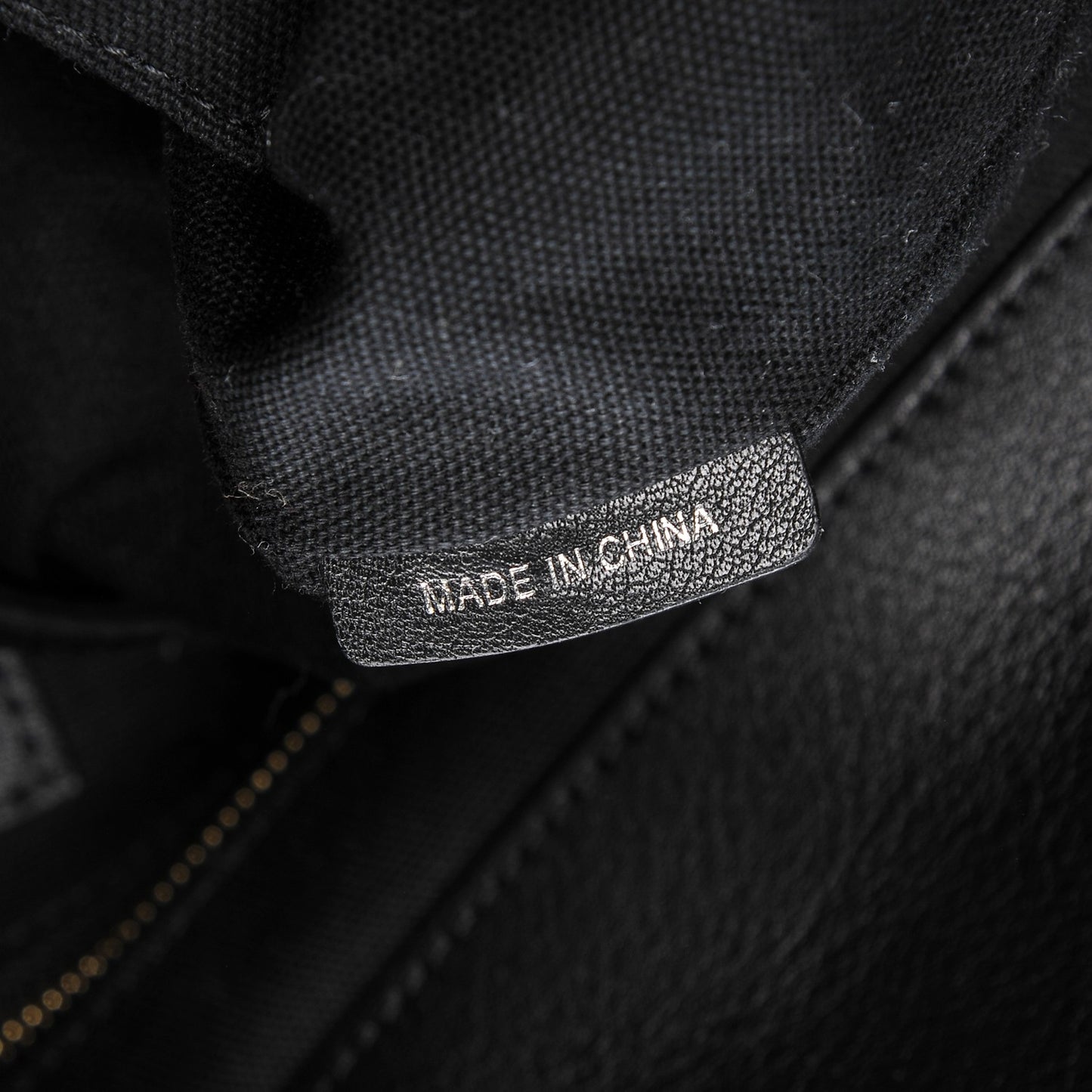 Canvas Mega Check Studded Medium Ashby Bucket Bag Black