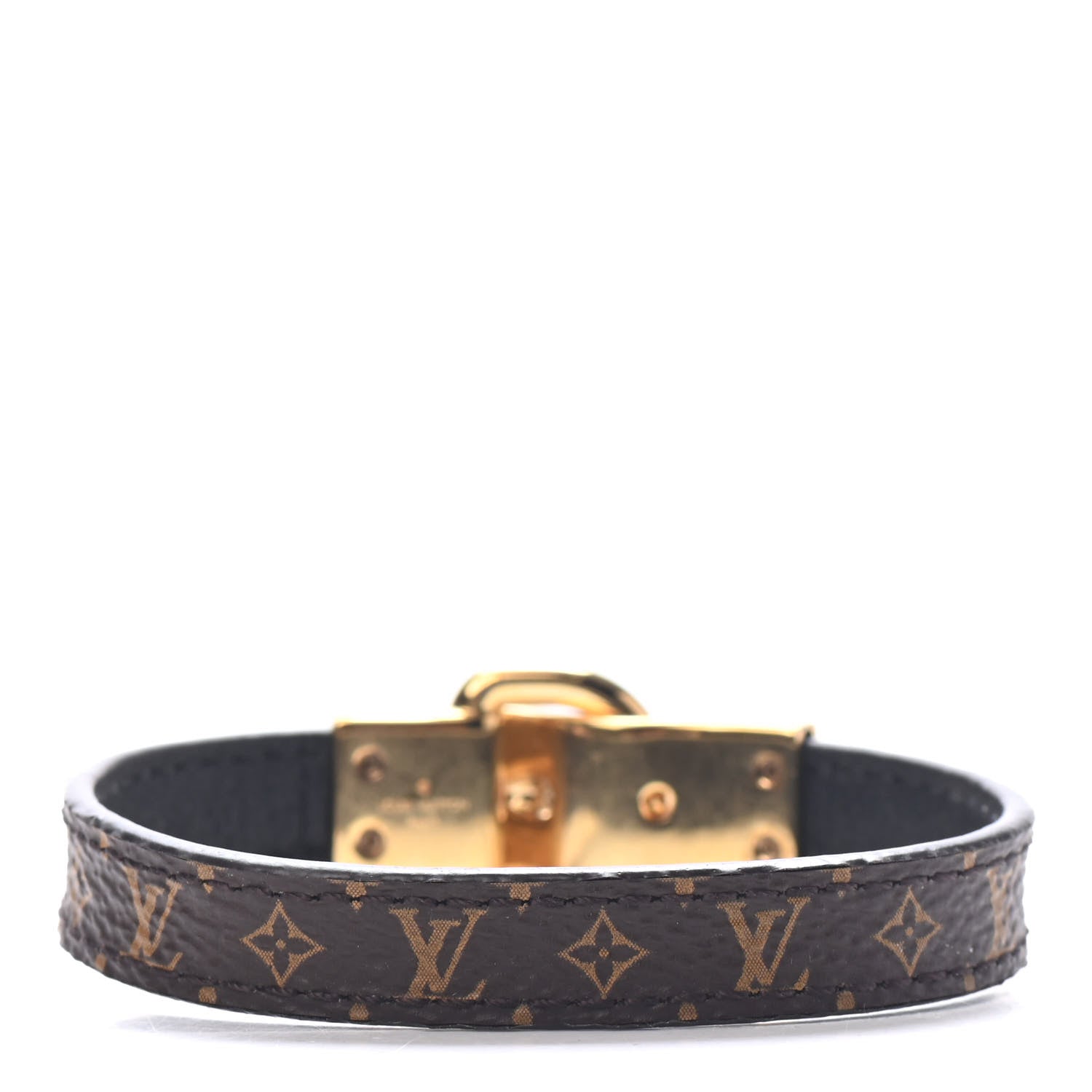 Louis Vuitton Monogram Fasten Your LV Bracelet 17 2 of 4