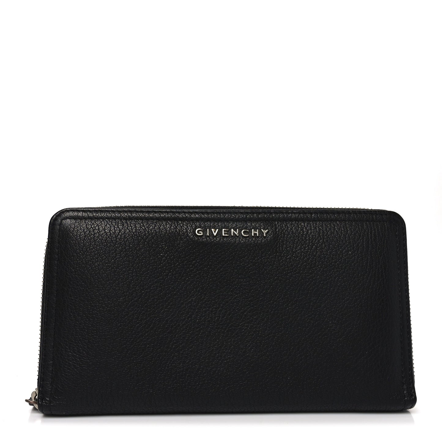 Sugar Goatskin Pandora Zip Around Wallet Black
