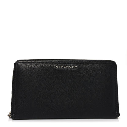 Givenchy Sugar Goatskin Pandora Zip Around Wallet Black 1 of 6