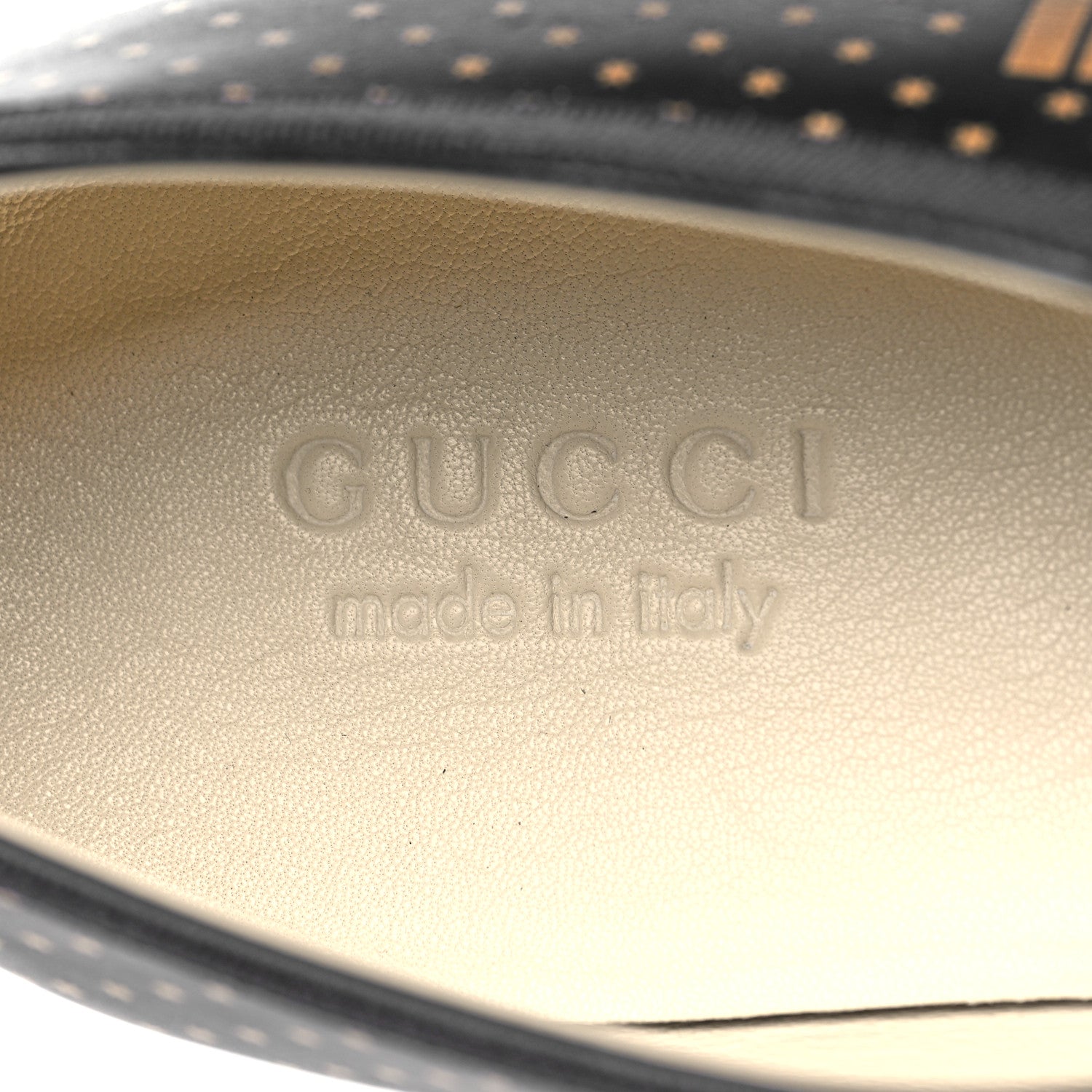 Gucci X SEGA Calfskin GUCCY Stars Mens Falacer Sneakers 12 Black 15 of 20