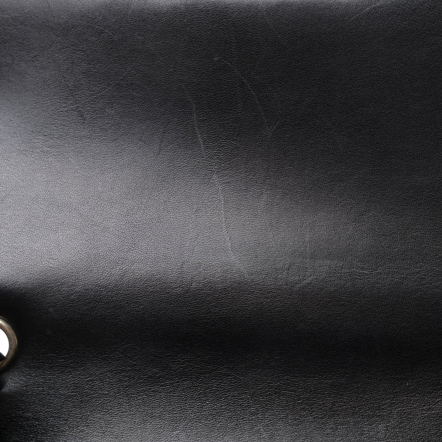 Chanel Lambskin Cross Stitch Small Coco Handle Flap Dark Black 11 of 12