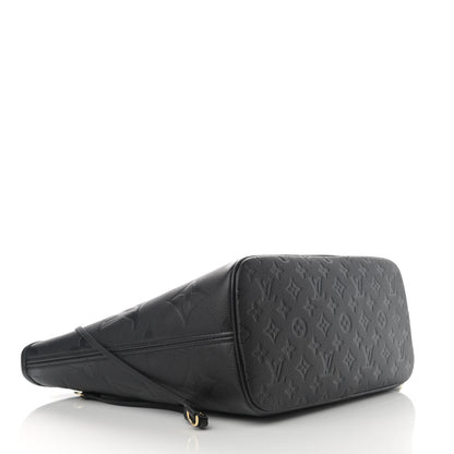 Louis Vuitton Empreinte Monogram Giant Neverfull MM Black 5 of 11
