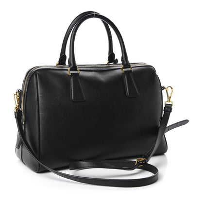 Prada Saffiano Lux Bowler Black 2 of 10