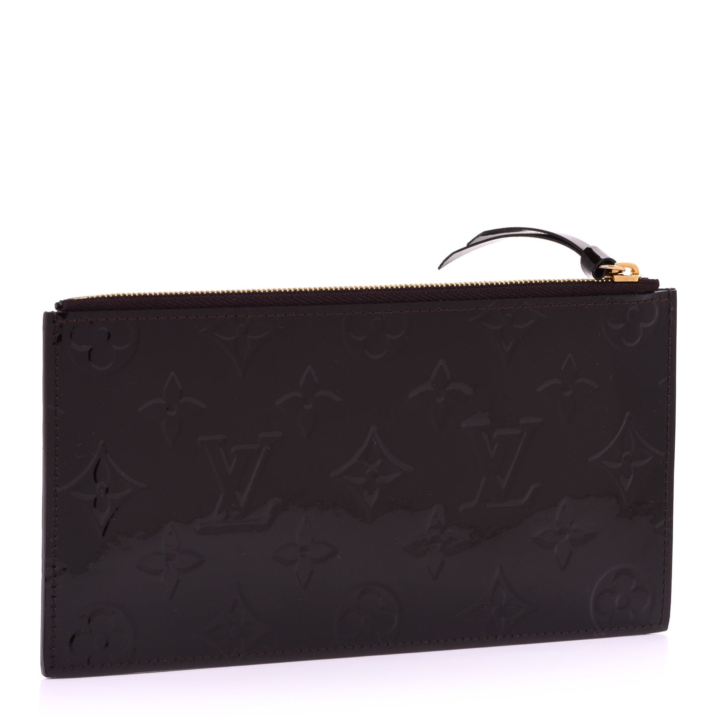 Vernis Felicie Chain Wallet Zippered Insert Amarante
